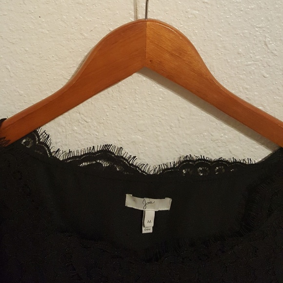 Joie Susina Black Lace Dress Medium - Picture 3 of 4